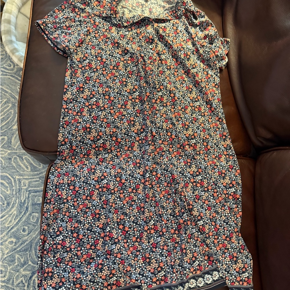 Max Studio Womens Dress - Black and Red Floral